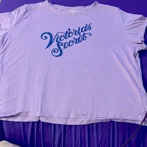PURPLE VICTORIA SECRET TEE